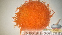 Корейская морковь с грибами